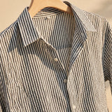 Celvoir | Chemise Texturée Avec Motif Vertical Pour Hommes