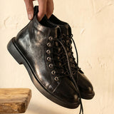 Celvoir | Chaussures À Lacets En Cuir Pour Hommes