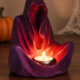 Bougeoir Gothique En Résine Pour Halloween