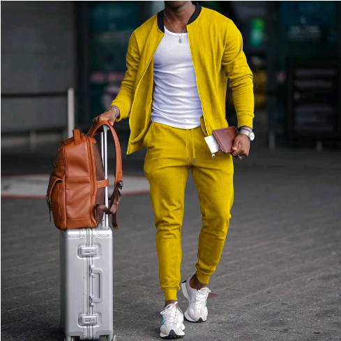 CELVOIR | ENSEMBLE JOGGING COUPE DÉCONTRACTÉE POUR HOMME