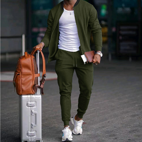 CELVOIR | ENSEMBLE JOGGING COUPE DÉCONTRACTÉE POUR HOMME