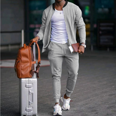 CELVOIR | ENSEMBLE JOGGING COUPE DÉCONTRACTÉE POUR HOMME