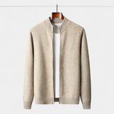 CELVOIR | ENSEMBLE HOMME CARDIGAN ZIPPÉ ET PANTALON MAILLE