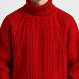 Gilet Zippé En Maille Dense Pour Hommes