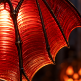 Lampe Gothique Chauve-Souris Pour Halloween