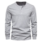 CELVOIR | CHEMISE HENLEY HOMME À MANCHES LONGUES