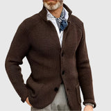 CELVOIR | CARDIGAN HOMME MAILLE CLASSIQUE