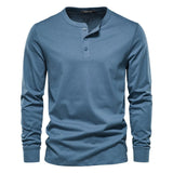 CELVOIR | CHEMISE HENLEY HOMME À MANCHES LONGUES
