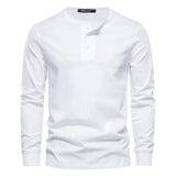 CELVOIR | CHEMISE HENLEY HOMME À MANCHES LONGUES