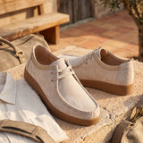 Celvoir | Mocassins En Cuir Avec Coutures Apparentes Pour Hommes