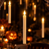 Bougies LED Flottantes Halloween Avec Télécommande Baguette