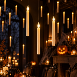 Bougies LED Flottantes Halloween Avec Télécommande Baguette