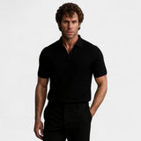 CELVOIR | POLO HOMME COL OUVERT SANS BOUTONS