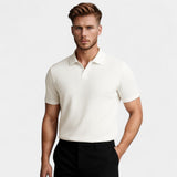 CELVOIR | POLO HOMME COL OUVERT SANS BOUTONS