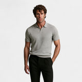 CELVOIR | POLO HOMME COL OUVERT SANS BOUTONS