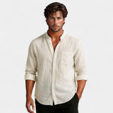 CELVOIR | CHEMISE HOMME COL MONTANT STYLE UTILITY