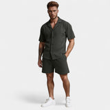 CELVOIR | ENSEMBLE HOMME VELOURS CÔTELÉ