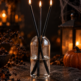 Bougies À Huile Rechargeables En Verre Pour Halloween