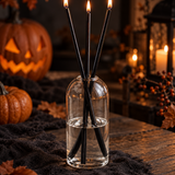 Bougies À Huile Rechargeables En Verre Pour Halloween
