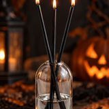 Bougies À Huile Rechargeables En Verre Pour Halloween