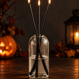 Bougies À Huile Rechargeables En Verre Pour Halloween