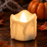 Mini Bougies LED Sans Flamme Pour Halloween