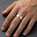 Bague Courbe Inspirée Des Marées