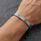 Bracelet Tressé Argenté