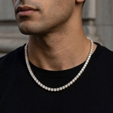 Collier Tennis 5 Mm Pour Homme