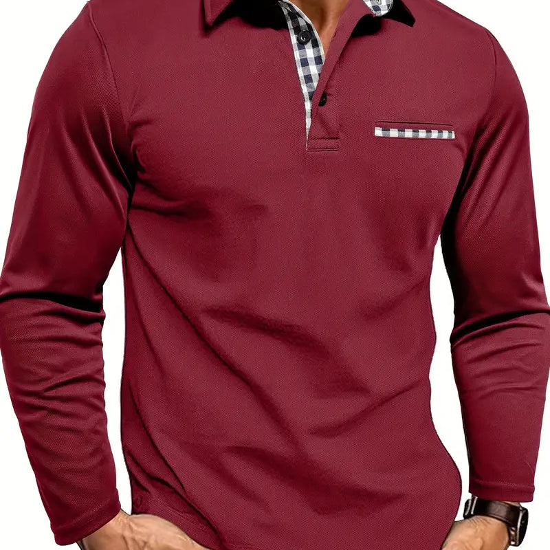 CELVOIR | POLO À MANCHES LONGUES POUR HOMME