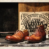 CELVOIR | BOTTES RÉTRO À LACETS POUR HOMME