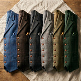 Celvoir | Gilet À Revers Avec Motif À Carreaux Pour Hommes