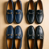 Celvoir | Mocassins Slip-On Texturés Pour Hommes