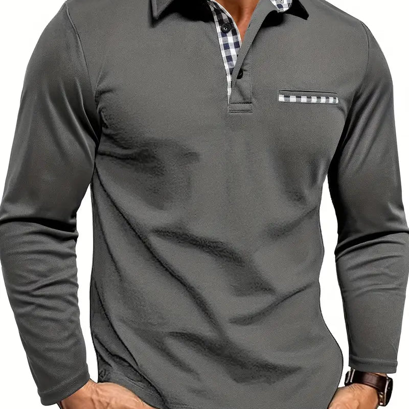 CELVOIR | POLO À MANCHES LONGUES POUR HOMME