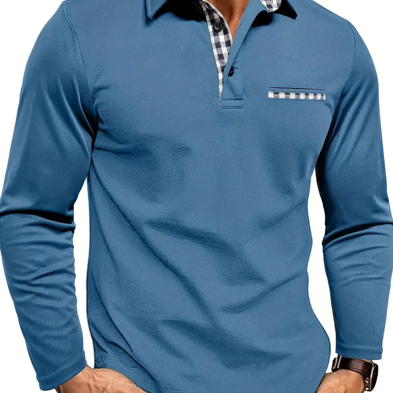 CELVOIR | POLO À MANCHES LONGUES POUR HOMME