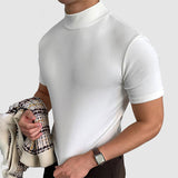 Celvoir | T-Shirt Col Rond Extensible Pour Hommes