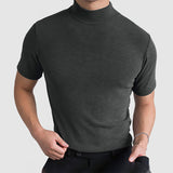 Celvoir | T-Shirt Col Rond Extensible Pour Hommes