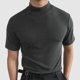 Celvoir | T-Shirt Col Rond Extensible Pour Hommes