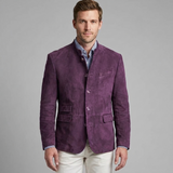 CELVOIR | BLAZER HOMME EFFET DAIM