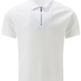 Celvoir | Polo Avec Col À Revers Et Fermeture Zippée Pour Hommes