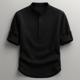 Celvoir | Chemise Ajustée Avec Manches Retroussables Pour Hommes