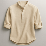 Celvoir | Chemise Ajustée Avec Manches Retroussables Pour Hommes