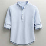 Celvoir | Chemise Ajustée Avec Manches Retroussables Pour Hommes