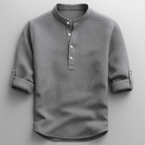 Celvoir | Chemise Ajustée Avec Manches Retroussables Pour Hommes