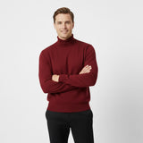 CELVOIR | PULL HOMME COL ROULÉ MAILLE ÉPAISSE