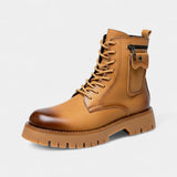 CELVOIR | BOTTES MONTANTES EN DAIM HOMME