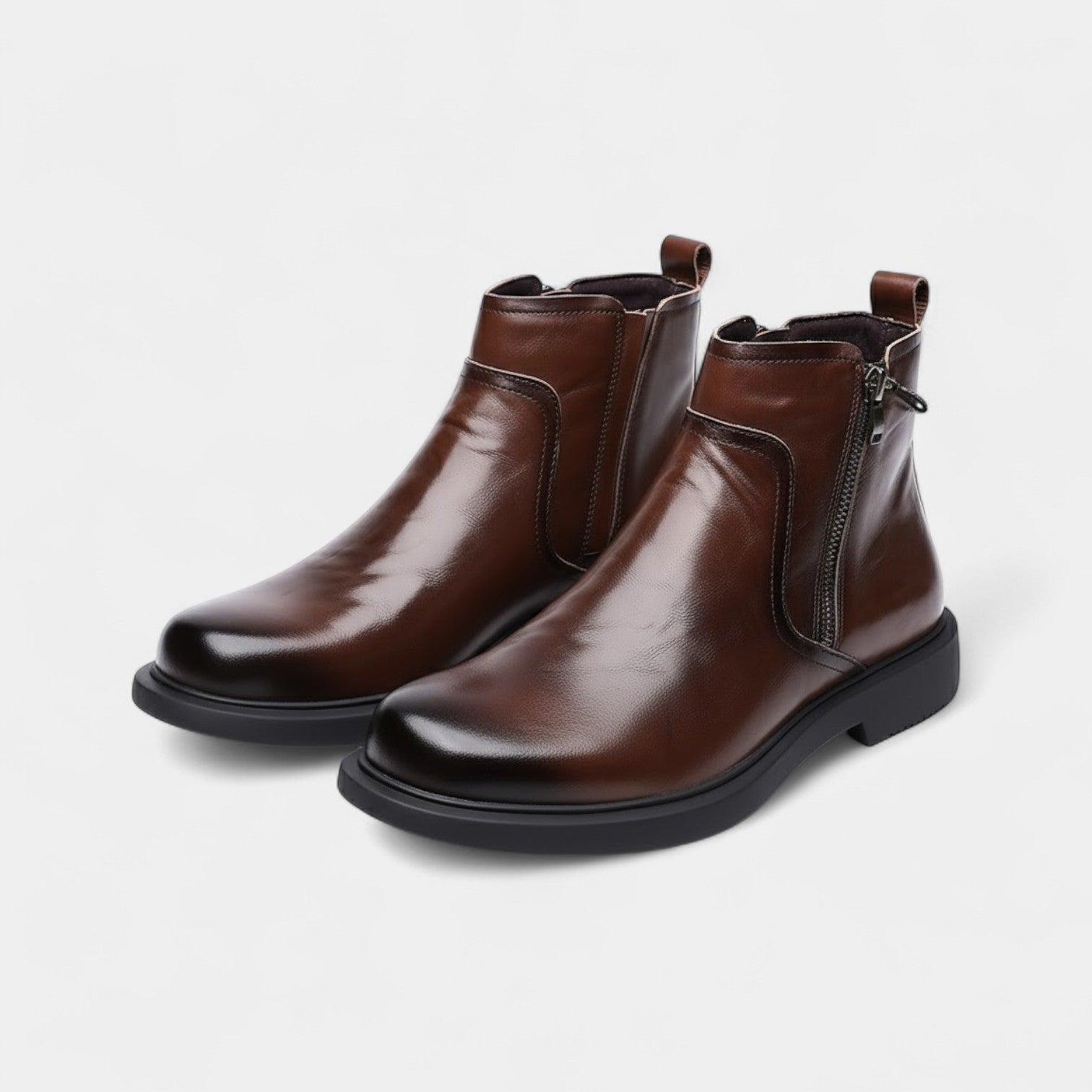 CELVOIR | BOTTES CHELSEA HOMME CUIR SYNTHÉTIQUE