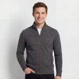 CELVOIR | GILET HOMME MAILLE COL MONTANT