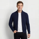 CELVOIR | GILET HOMME MAILLE COL MONTANT