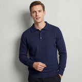 CELVOIR | PULL HOMME COL POLO MAILLE